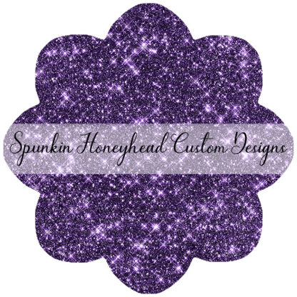 Round 43 - Tricks & Treats - Solid Glitter - Purple