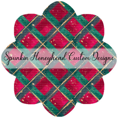 Round 45 - Whimsical Winter - Winter Plaid Sparkle